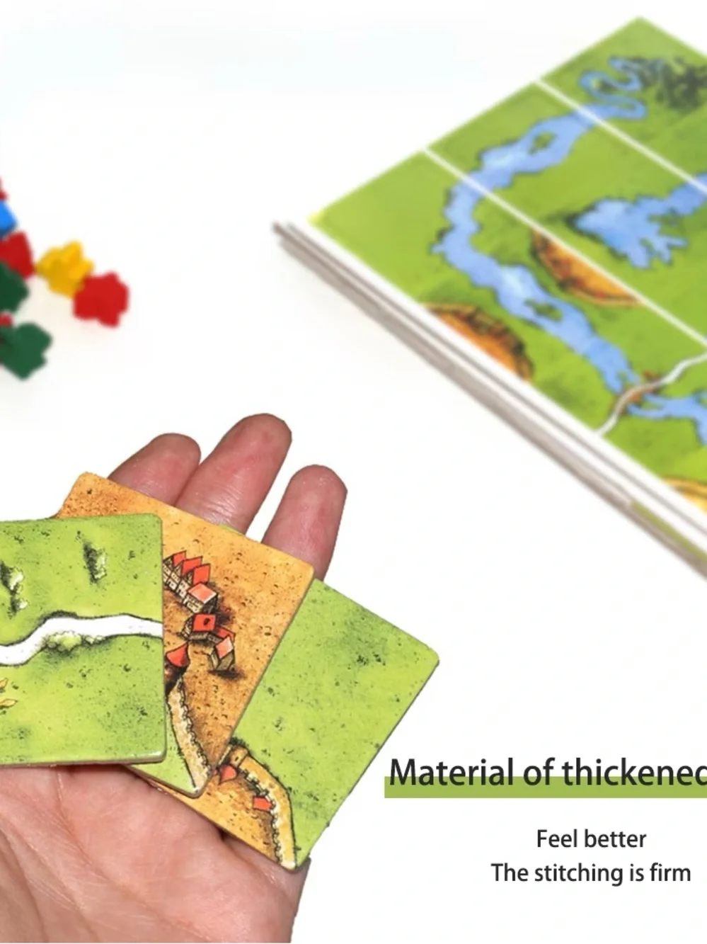 N/A carcassonne board